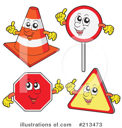 Traffic Cones Clipart #213473 by visekart