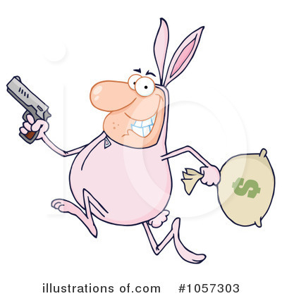 Royalty-Free (RF) Robber Clipart Illustration by Hit Toon - Stock Sample #1057303