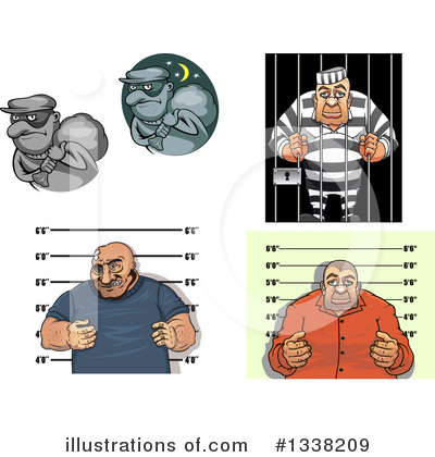 Prisoner Clipart #1338209 by Vector Tradition SM