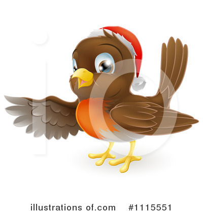 Royalty-Free (RF) Robin Clipart Illustration by AtStockIllustration - Stock Sample #1115551