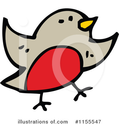 Royalty-Free (RF) Robin Clipart Illustration by lineartestpilot - Stock Sample #1155547
