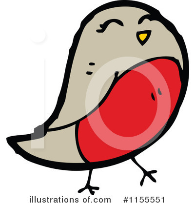 Royalty-Free (RF) Robin Clipart Illustration by lineartestpilot - Stock Sample #1155551
