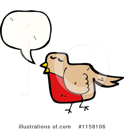 Royalty-Free (RF) Robin Clipart Illustration by lineartestpilot - Stock Sample #1158106