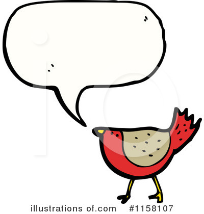 Royalty-Free (RF) Robin Clipart Illustration by lineartestpilot - Stock Sample #1158107