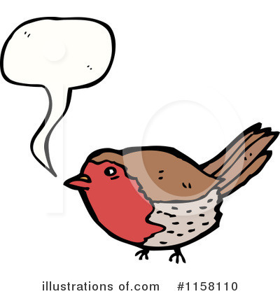 Royalty-Free (RF) Robin Clipart Illustration by lineartestpilot - Stock Sample #1158110
