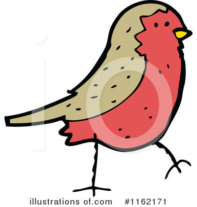 Royalty-Free (RF) Robin Clipart Illustration by lineartestpilot - Stock Sample #1162171