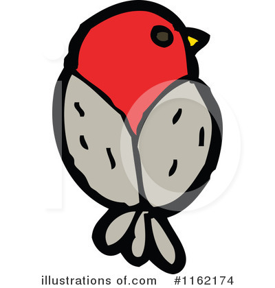 Royalty-Free (RF) Robin Clipart Illustration by lineartestpilot - Stock Sample #1162174