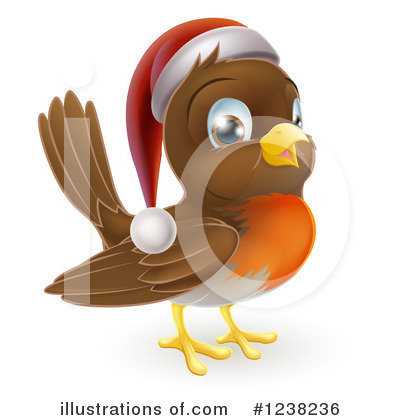 Royalty-Free (RF) Robin Clipart Illustration by AtStockIllustration - Stock Sample #1238236