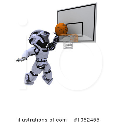 Royalty-Free (RF) Robot Clipart Illustration by KJ Pargeter - Stock Sample #1052455