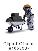 Robot Clipart #1059337 by KJ Pargeter