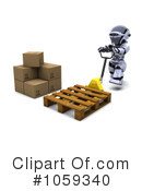 Robot Clipart #1059340 by KJ Pargeter