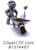 Robot Clipart #1074467 by KJ Pargeter