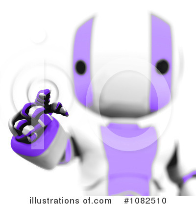 Royalty-Free (RF) Robot Clipart Illustration by Leo Blanchette - Stock Sample #1082510