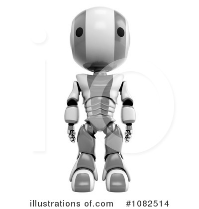 Royalty-Free (RF) Robot Clipart Illustration by Leo Blanchette - Stock Sample #1082514