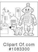 Robot Clipart #1083300 by visekart