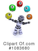 Robot Clipart #1083680 by KJ Pargeter
