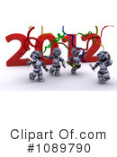 Robot Clipart #1089790 by KJ Pargeter