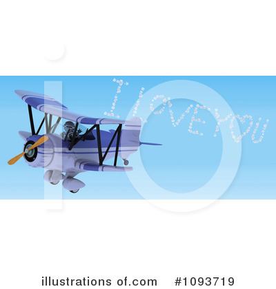 Biplane Clipart #1093719 by KJ Pargeter