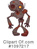 Robot Clipart #1097217 by John Schwegel