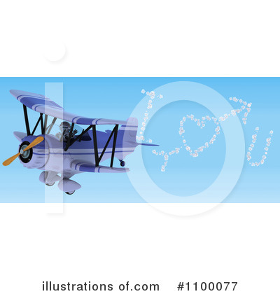 Biplane Clipart #1100077 by KJ Pargeter