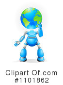 Robot Clipart #1101862 by AtStockIllustration