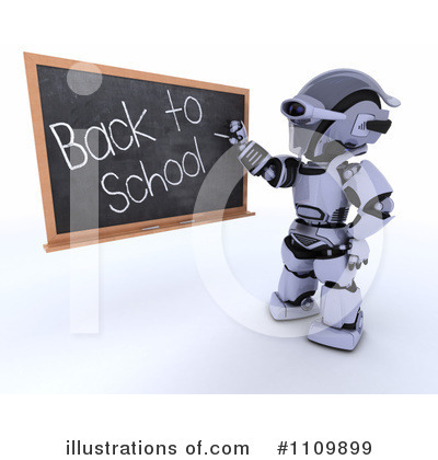 Royalty-Free (RF) Robot Clipart Illustration by KJ Pargeter - Stock Sample #1109899