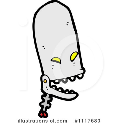 Royalty-Free (RF) Robot Clipart Illustration by lineartestpilot - Stock Sample #1117680