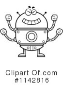 Robot Clipart #1142816 by Cory Thoman