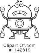 Robot Clipart #1142819 by Cory Thoman