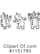 Robot Clipart #1151780 by lineartestpilot