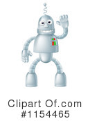 Robot Clipart #1154465 by AtStockIllustration