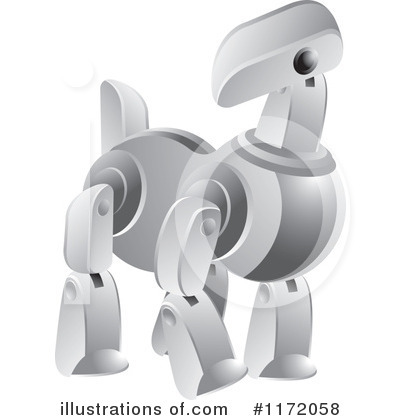 Royalty-Free (RF) Robot Clipart Illustration by Lal Perera - Stock Sample #1172058