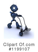 Robot Clipart #1199107 by KJ Pargeter