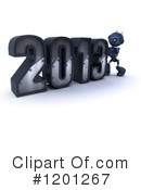 Robot Clipart #1201267 by KJ Pargeter