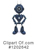 Robot Clipart #1202642 by KJ Pargeter