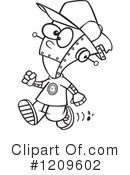 Robot Clipart #1209602 by toonaday