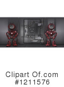 Robot Clipart #1211576 by KJ Pargeter