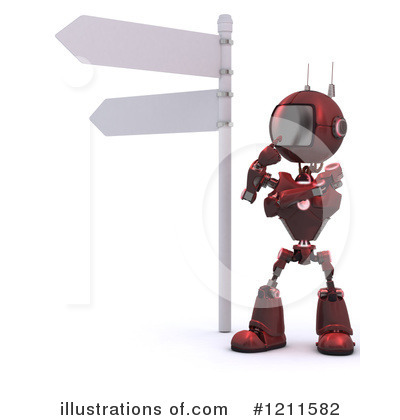 Royalty-Free (RF) Robot Clipart Illustration by KJ Pargeter - Stock Sample #1211582