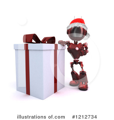 Royalty-Free (RF) Robot Clipart Illustration by KJ Pargeter - Stock Sample #1212734