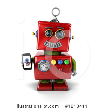 Robot Clipart #1213411 by stockillustrations