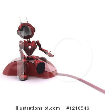 Royalty-Free (RF) Robot Clipart Illustration by KJ Pargeter - Stock Sample #1216546