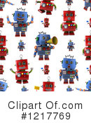 Robot Clipart #1217769 by stockillustrations