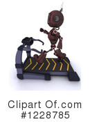 Robot Clipart #1228785 by KJ Pargeter
