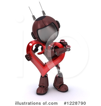 Royalty-Free (RF) Robot Clipart Illustration by KJ Pargeter - Stock Sample #1228790