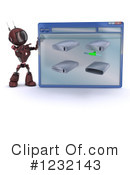 Robot Clipart #1232143 by KJ Pargeter