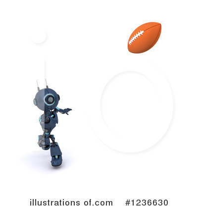 Royalty-Free (RF) Robot Clipart Illustration by KJ Pargeter - Stock Sample #1236630