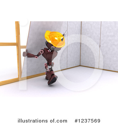 Royalty-Free (RF) Robot Clipart Illustration by KJ Pargeter - Stock Sample #1237569
