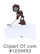Robot Clipart #1239653 by KJ Pargeter