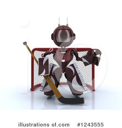 Royalty-Free (RF) Robot Clipart Illustration by KJ Pargeter - Stock Sample #1243555