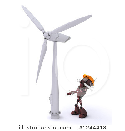 Windmill Clipart #1244418 by KJ Pargeter